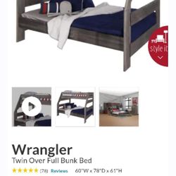 Bunk Bed with Steps 
