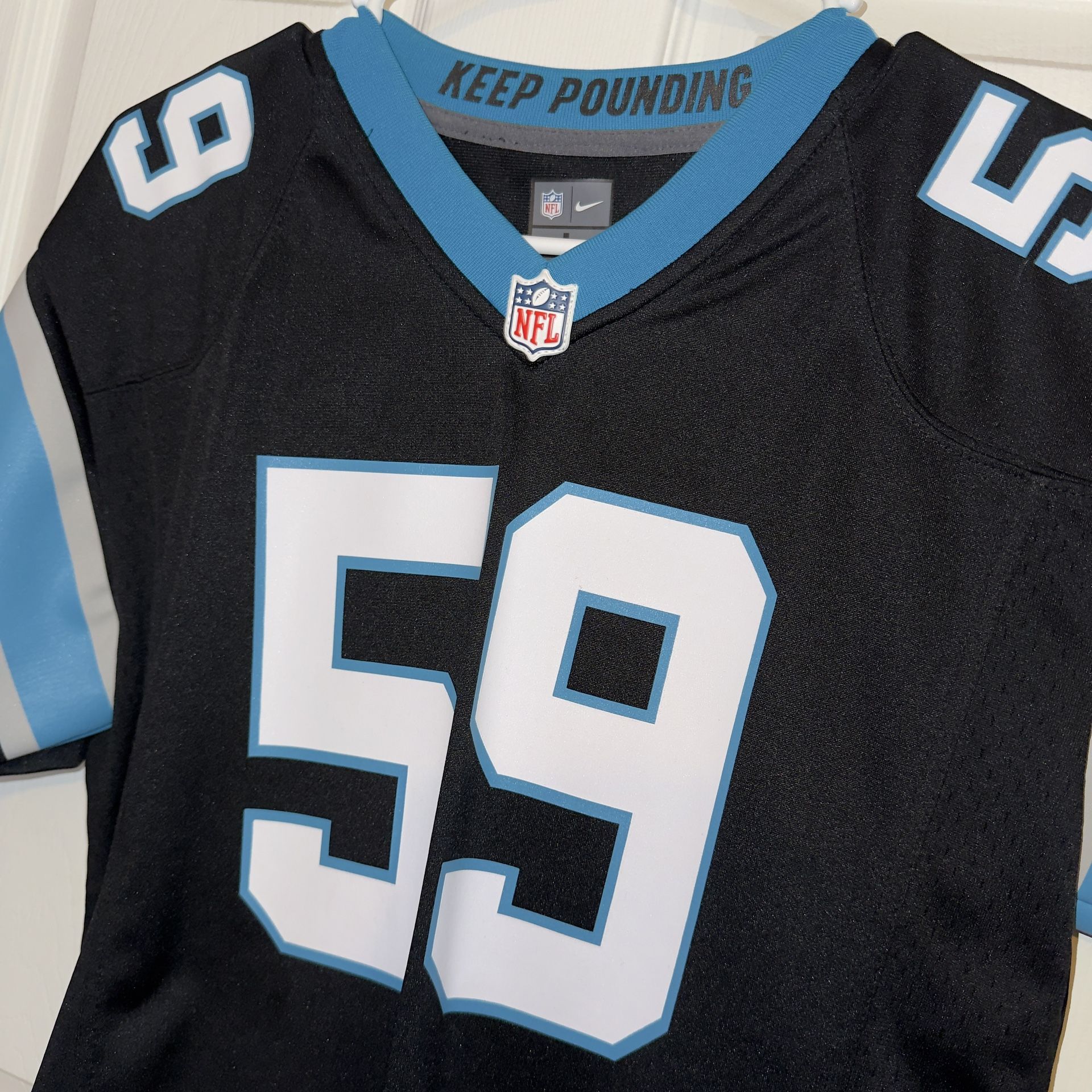 Women’s Large Luke Kuechly Carolina Panthers Jersey