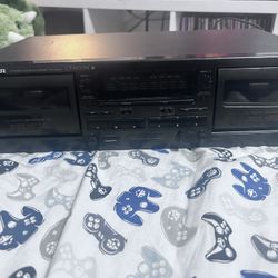 Pioneer double cassette deck