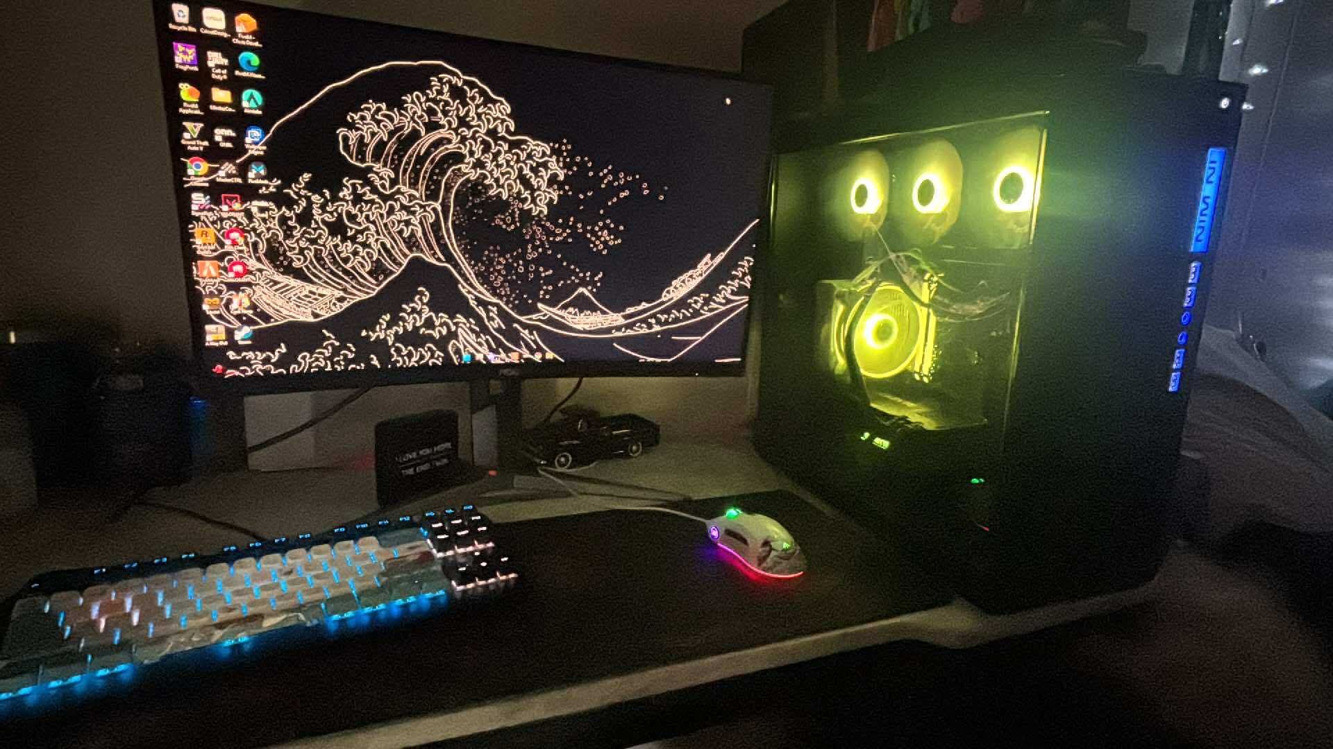 Whole Pc Set Up 