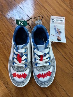 Kids shark Sneakers size 12