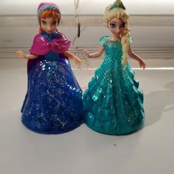 Anna And Elsa Dolls (Disney Frozen Glitter Glider)