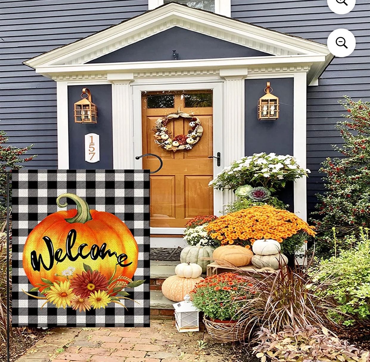Welcome Fall Garden Flag