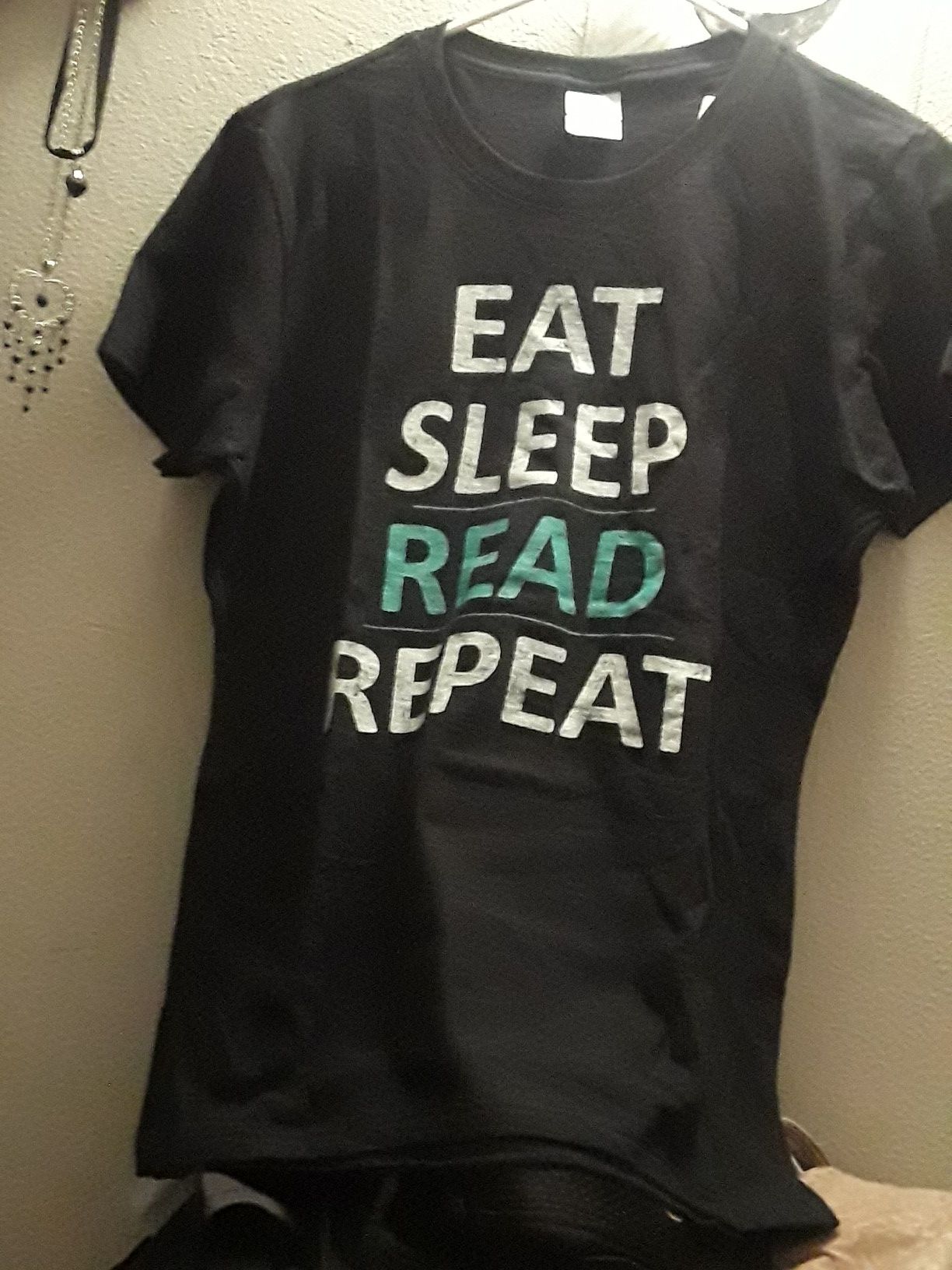 Eat Sleep Read Repeat Tshirt