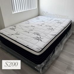 Queen Size Mattress & Box Spring New
