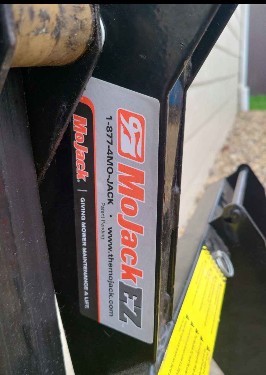 EZ Mow Jack  With  Extra bench 