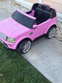 Officially Licensed Pink Range Rover Discovery with Parental Remote Control