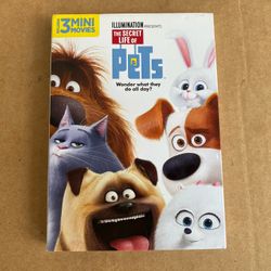The Secret Life Of Pets DVD  (NEW)