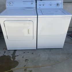 WASHER AND ELECTRIC DRYER 