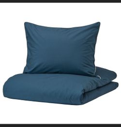 IKEA Kungsblomma Duvet Cover/ Pillow Sham - NEW