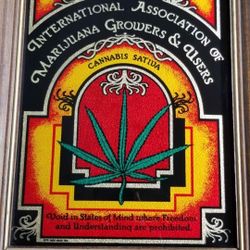 1979 Gile Nash Picture-International Association of Marijuana Growers and Users! 420 Memorabilia!