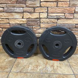 20lb weight plates - vinyl coated