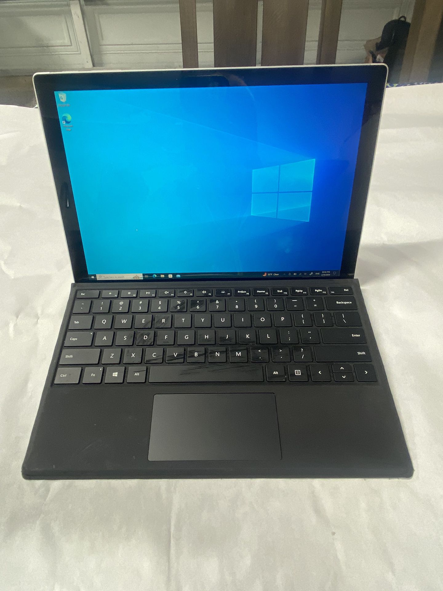 Microsoft Tablet 1866  7pro.10th Generation  With Keyboard 