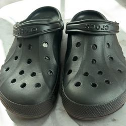 Crocs, Unisex, Black Men Size 11