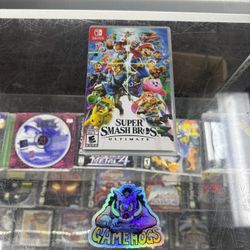 Super Smash Bros Ultimate $45 Gamehogs 11am-7pm