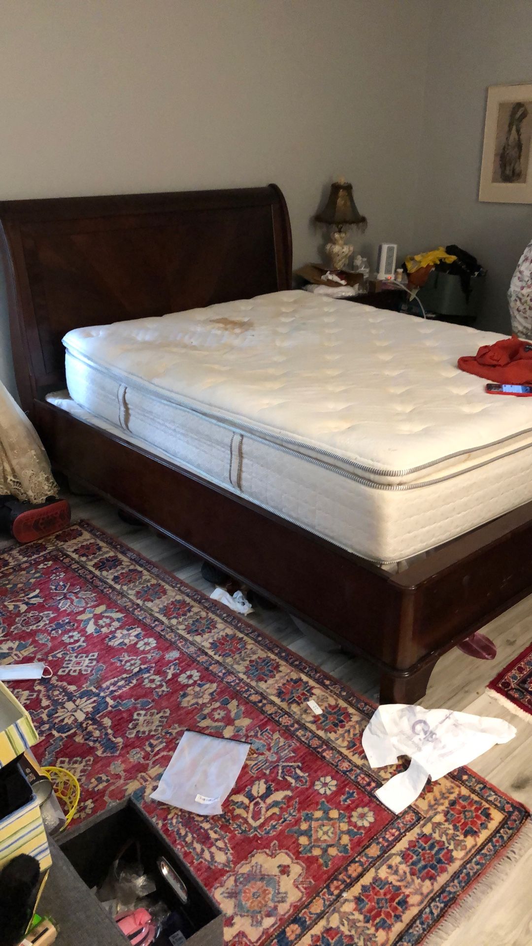 Free! Queen Mattress And Box Spring
