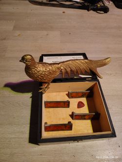 Bronze Pheasant venerable handcraft Japan