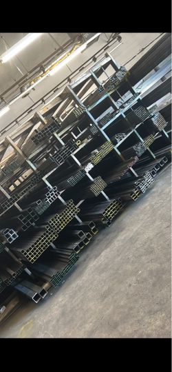 Steel Square Tube and Pipe Stock Lot