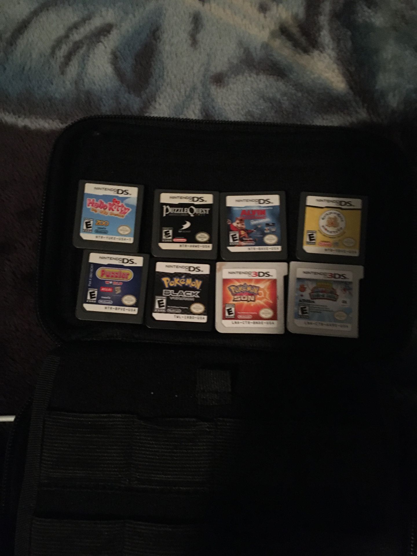 Nintendo 3ds with 8 games