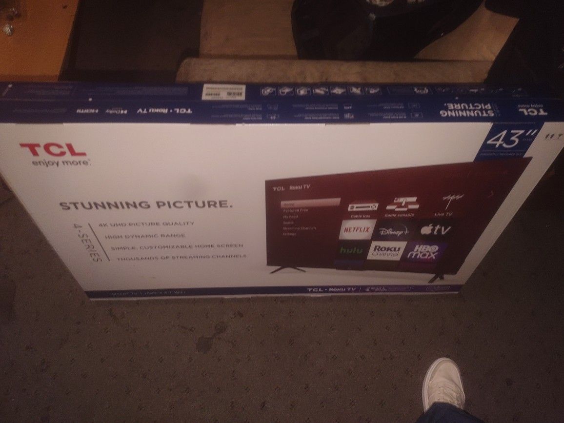 Tcl.43 Inch 4k