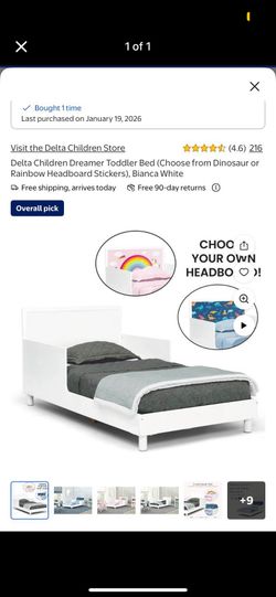 Toddler bed