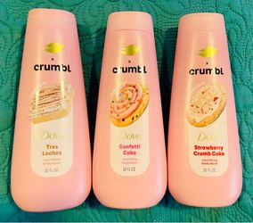 Dove Crumbl Limited Edition Body Wash Bundle