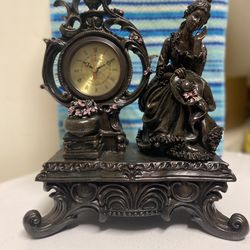 Pink Pedals - Mantle Clock