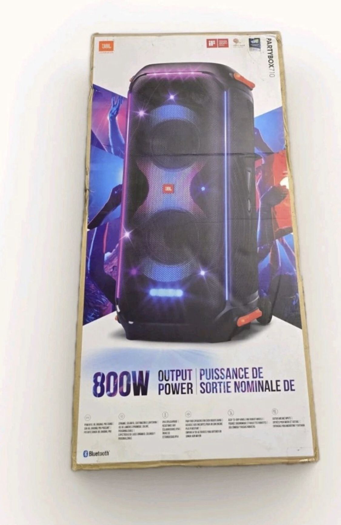 JBL party box 710 portable party speaker 