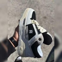 AMIRI MA-1 Black / White Sneakers – Size EU 43 / US 9.5