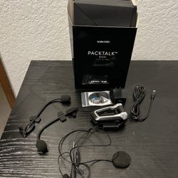 Cardo Packtalk Bluetooth Headset For Motorcycle Helmet 
