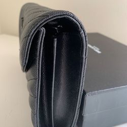 Luxury Black Shoulder Bag, Clutch For Women 