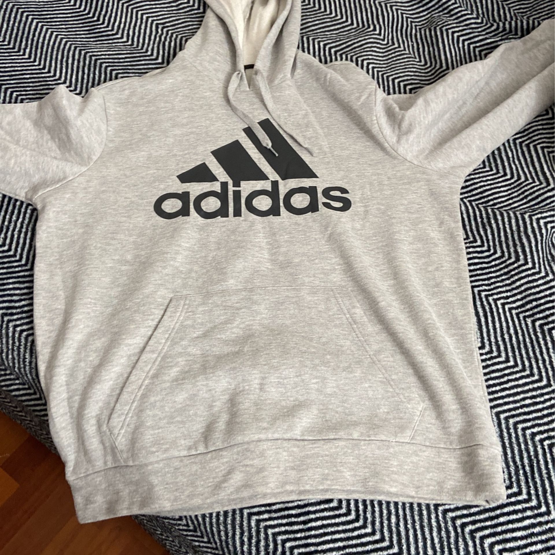 Grey Adidas Hoodie