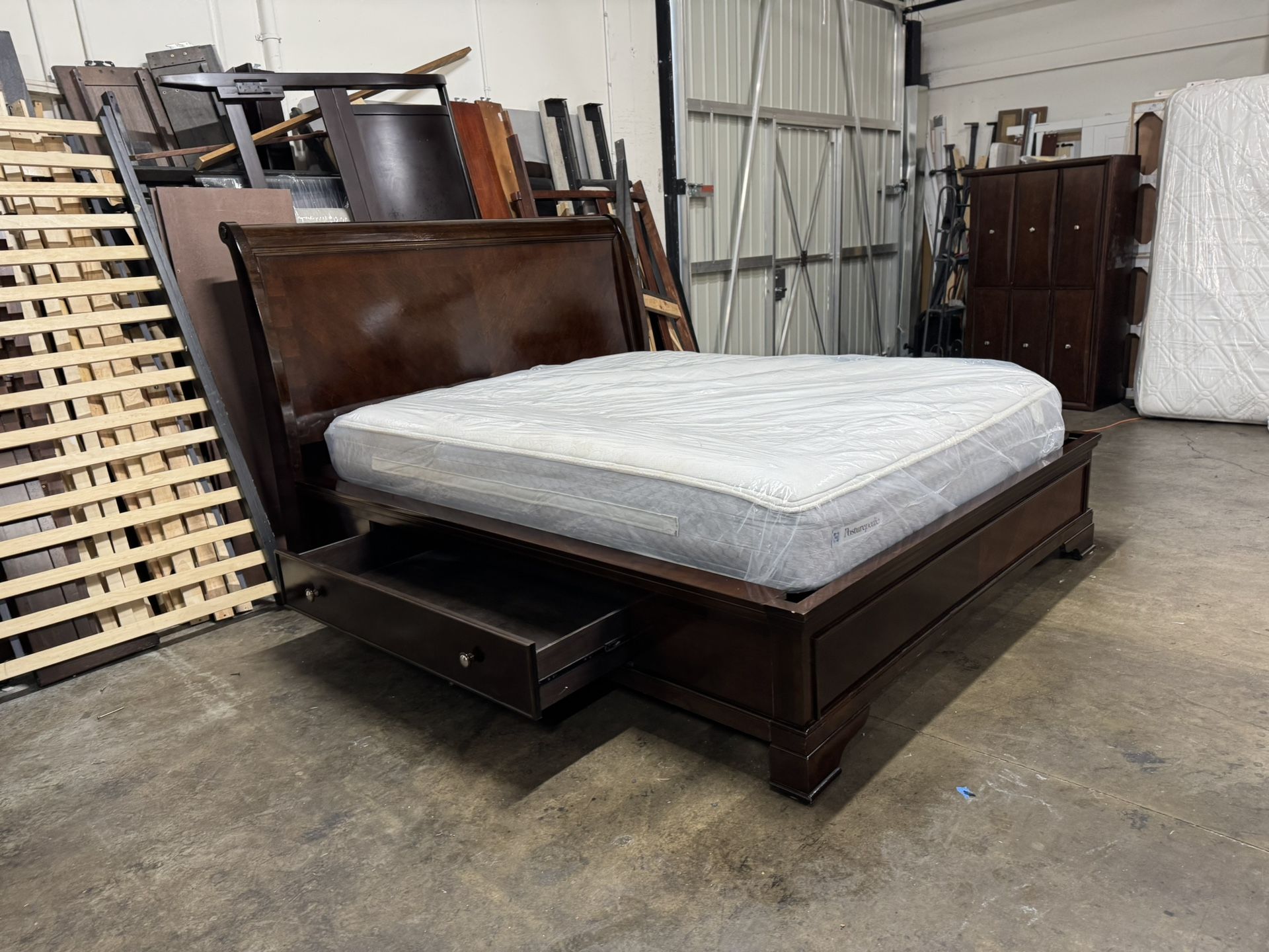 Cal King Bed $399