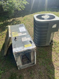 2ton Air Handler And Condenser/with Brand New Copper Lines