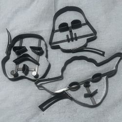 New Large Star Wars Metal Cookie Cutters