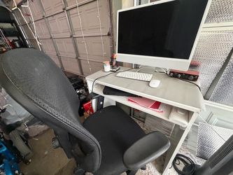 White desk