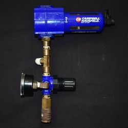 Campbell Hausfeld Air Cleaner Dryer W  Pressure Reg. & Air Gauge