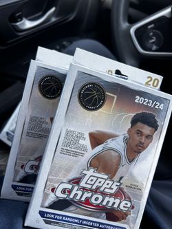 NBA Tops Chrome Hangers