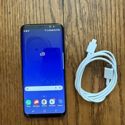 Samsung Phone Galaxy S8 Black 64GB/Unlocked