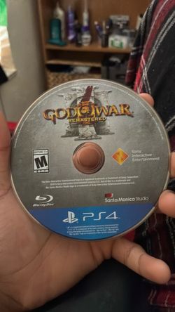 God of War III Remastered PS4 Disc
