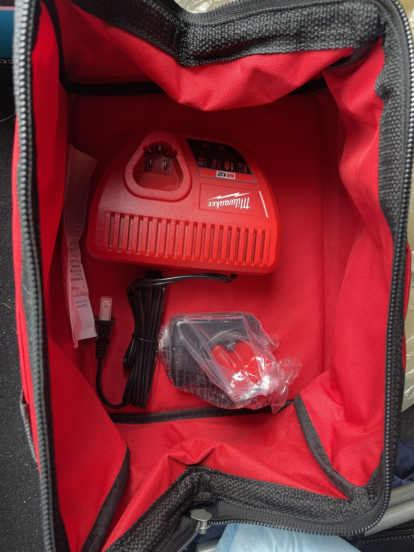 Milwaukee Fuel M12 Starter Pack -  4.0 Battery , Charger , Bag - Brand  New