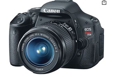 Canon EOS Rebel T3i Digital SLR Camera with EF-S 18-55mm And 2 Additional Lenses….