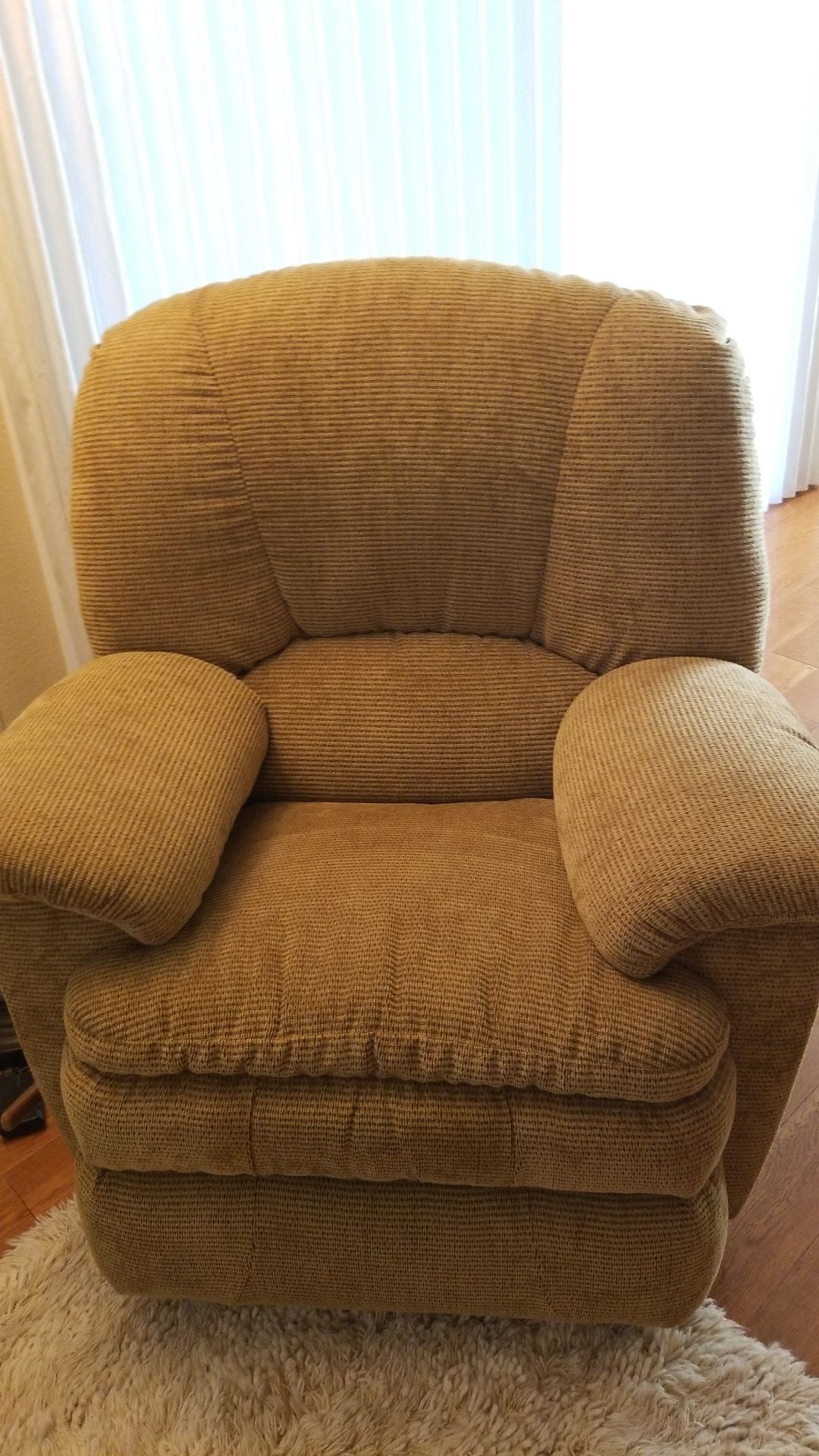 Lazy boy recliner and swivel chair