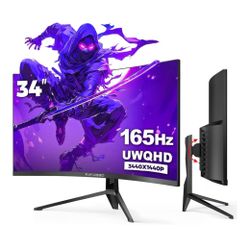 🔥 For Sale: Raywego 34” Ultrawide Curved Monitor – LIKE NEW! 🔥