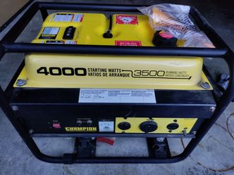 New Champion Generator 4000 Watt *trade?*