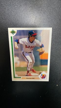 Topps Upper deck 1991 Donnie Hill
