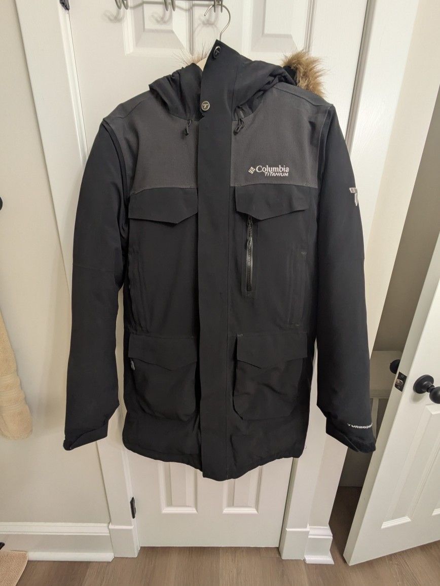 Columbia Titanium Turbodown Parka (Men's Small)