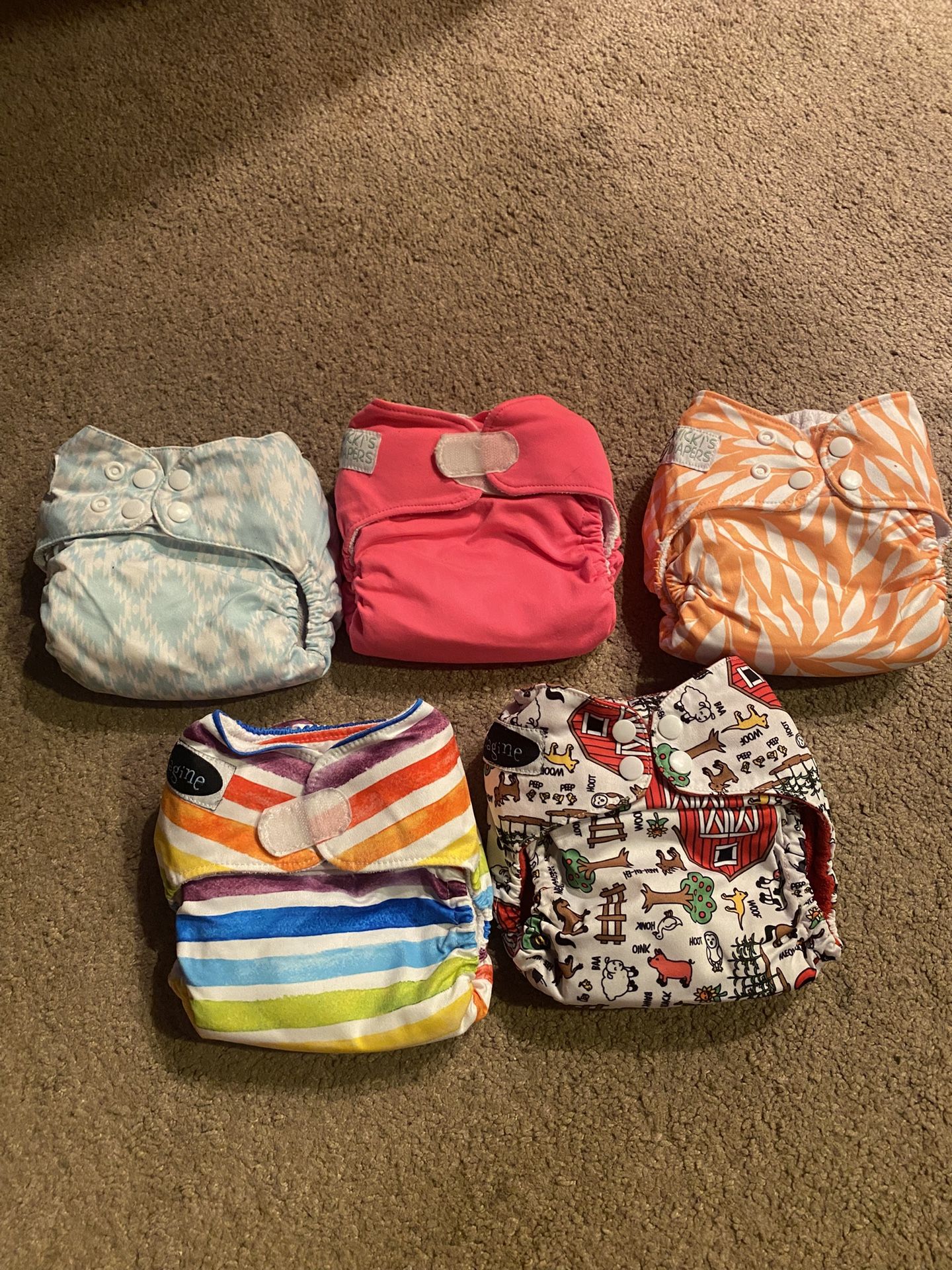 Nickis Pocket Cloth Diapers