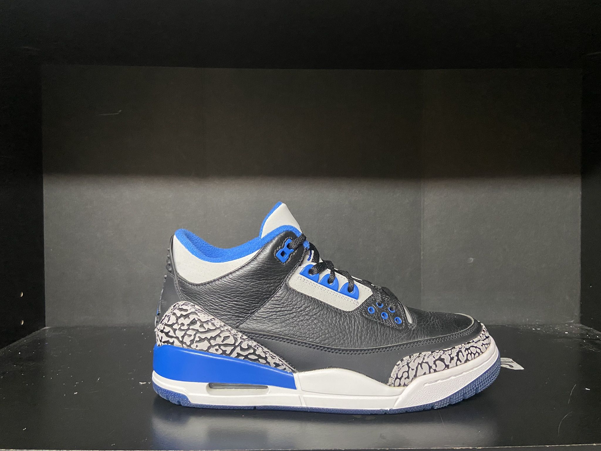 Air Jordan 3 Retro Sport Blue Size 9 