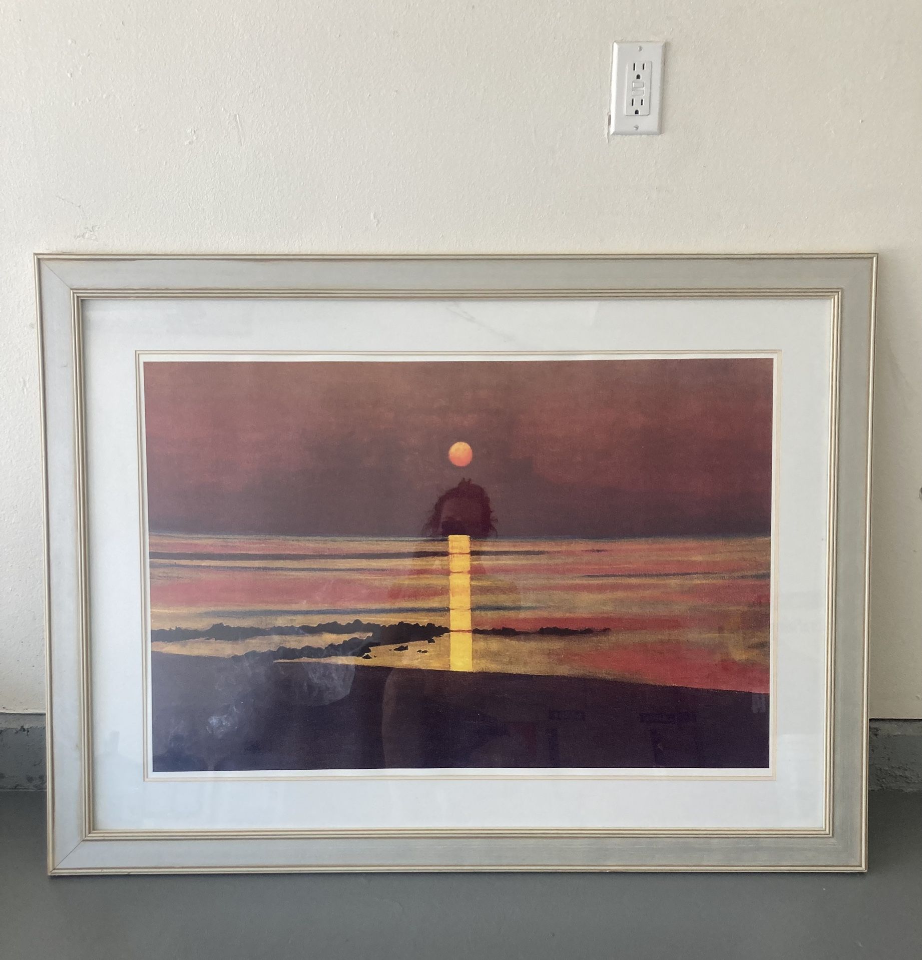 Sunset Print - Framed And Matted